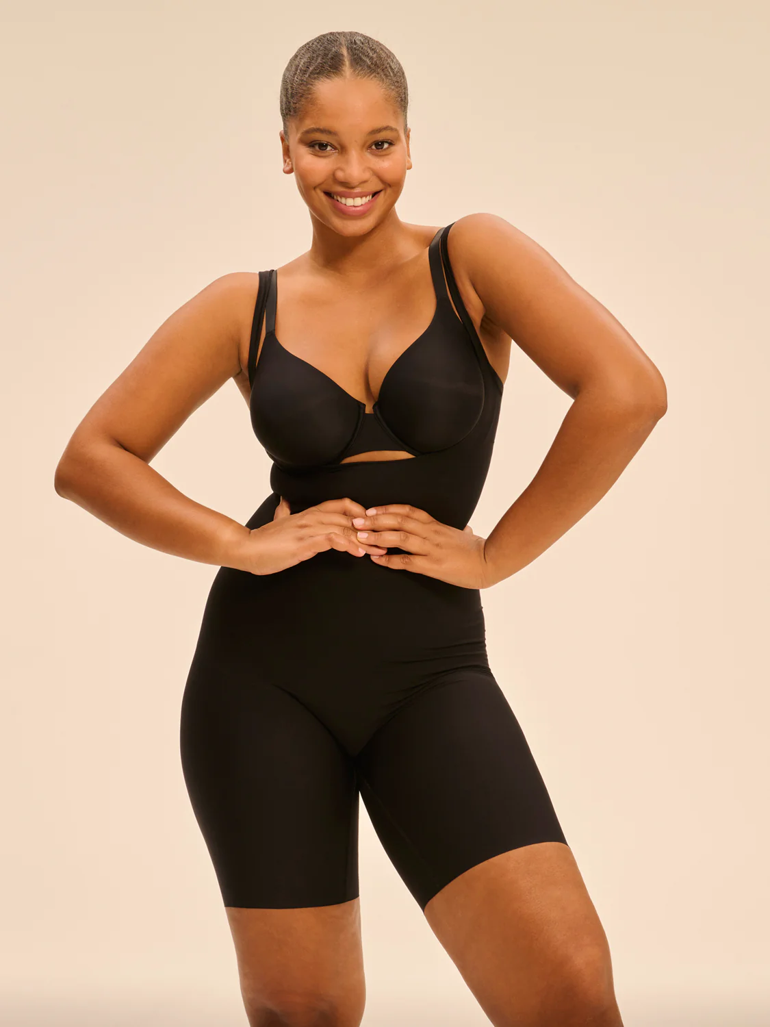 Body contrôle panty - Noir - Image 9