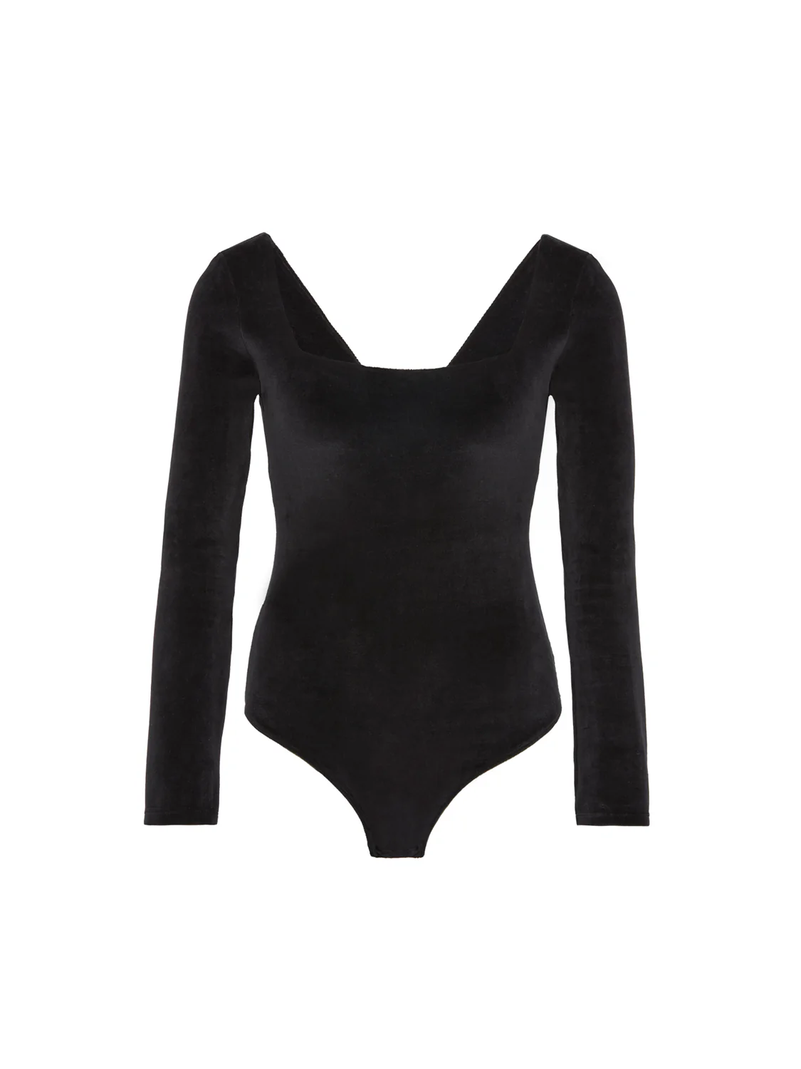 Body décolleté carré - Noir - Image 8