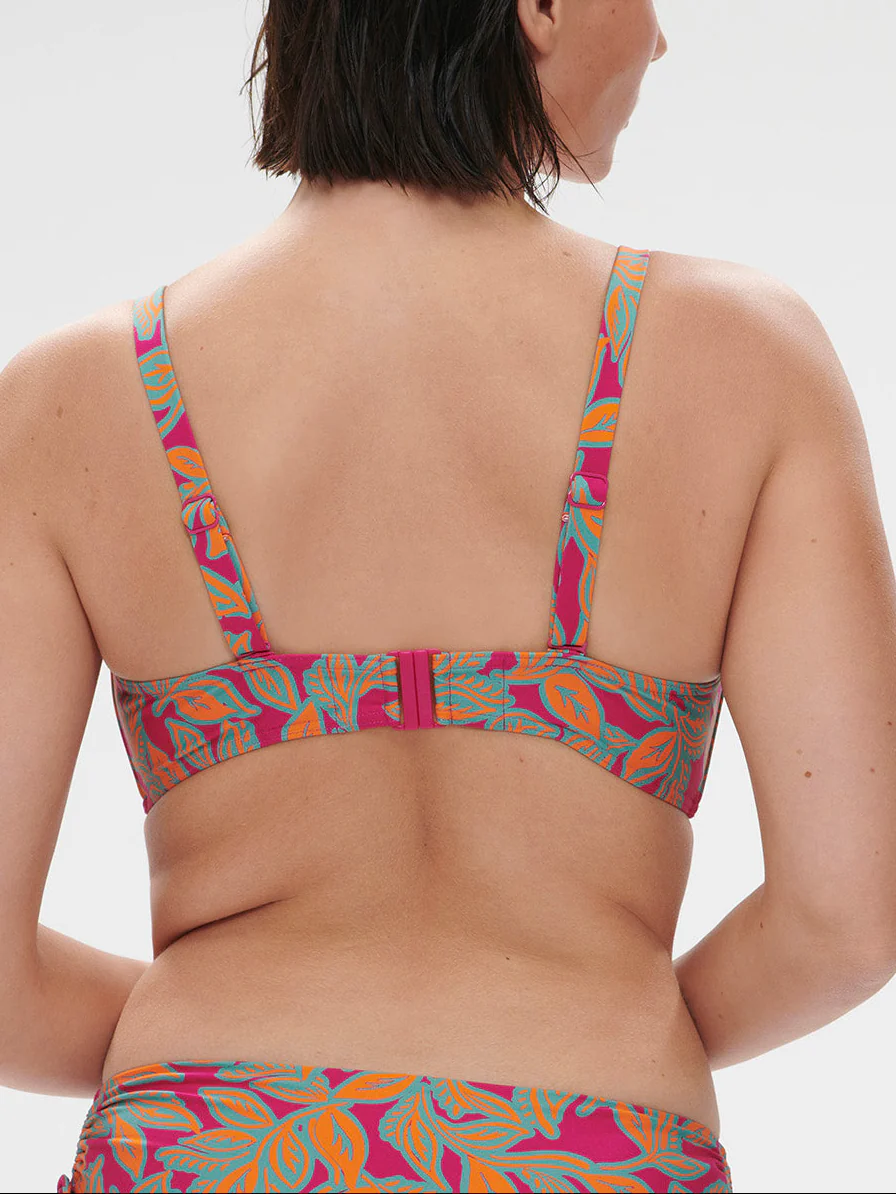 Brassière avec Armatures - Imprimé Rose Ménara - Image 4