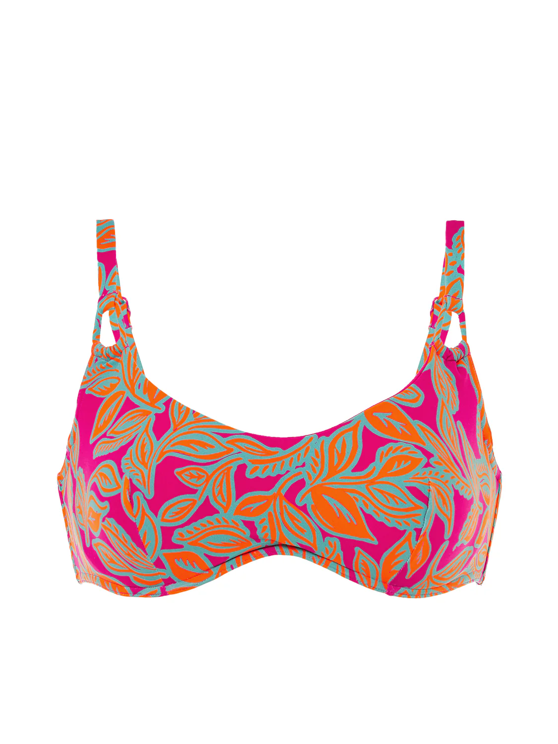 Brassière avec Armatures - Imprimé Rose Ménara - Image 5