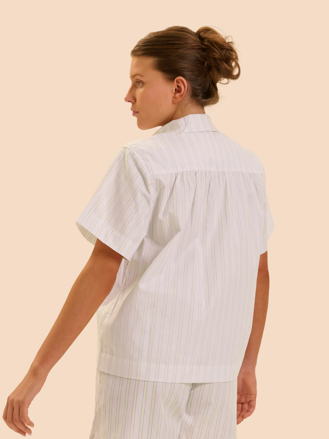 Chemise - Rayure Jaune - Image 4