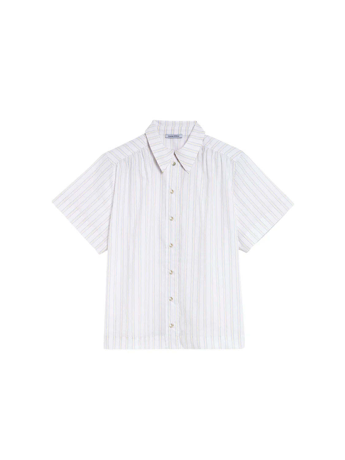 Chemise - Rayure Jaune - Image 7