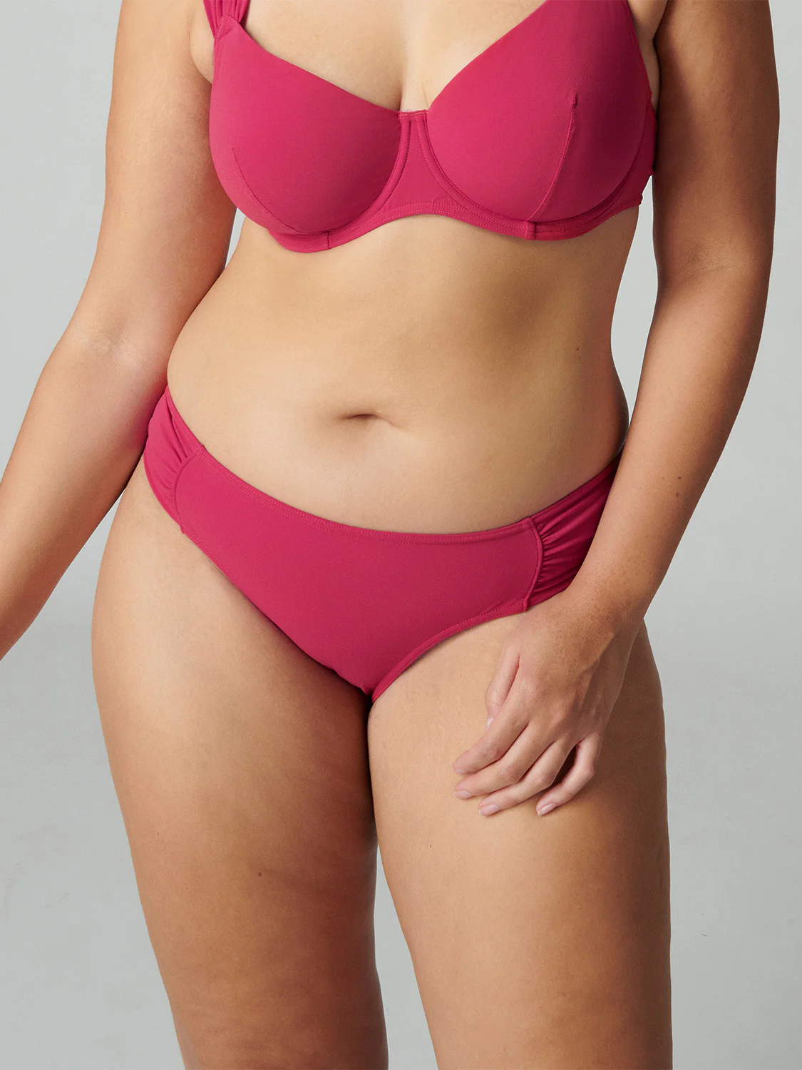 Culotte de bain - Framboise - Image 3
