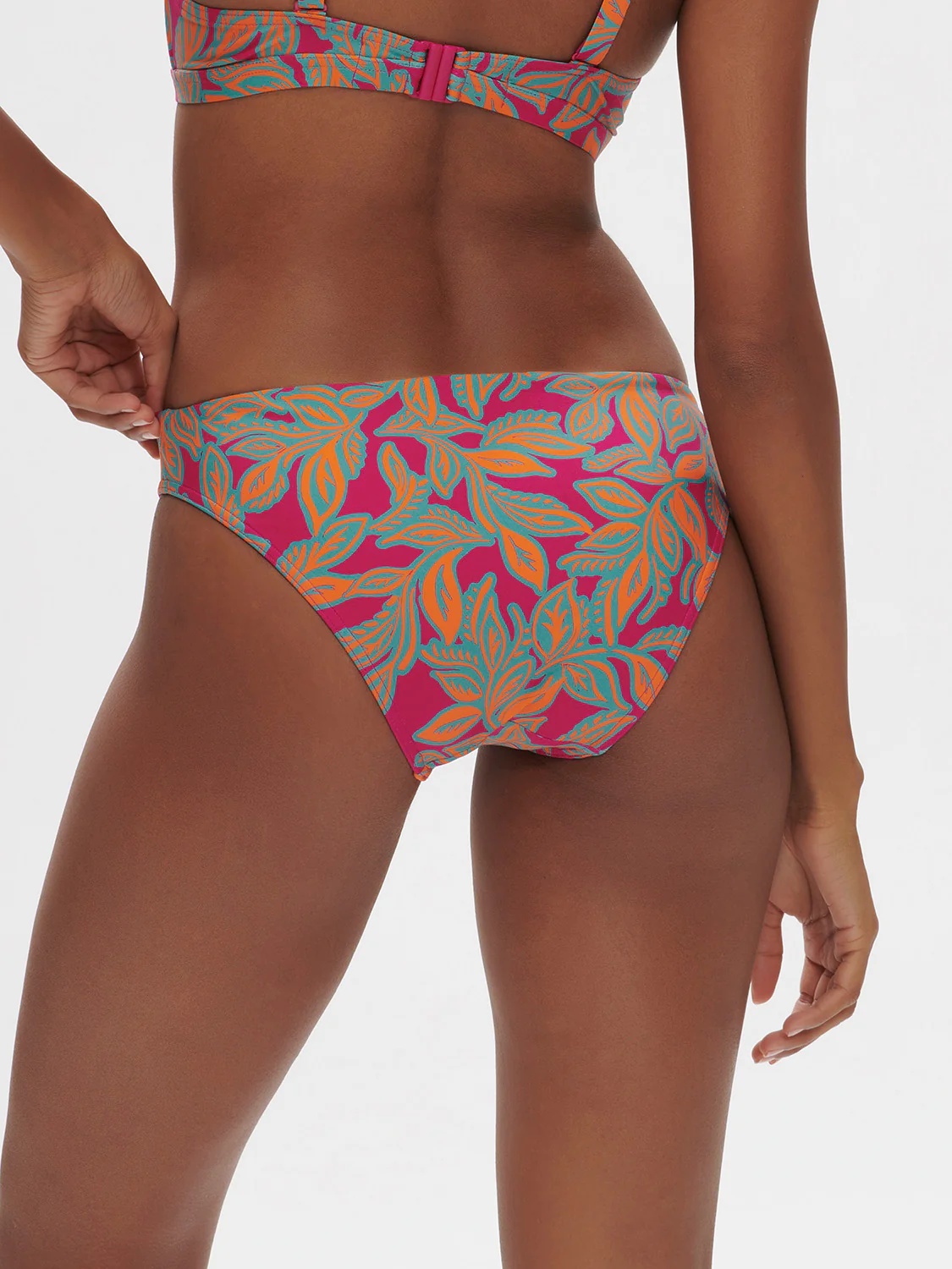 Culotte de bain - Imprimé Rose Ménara - Image 2