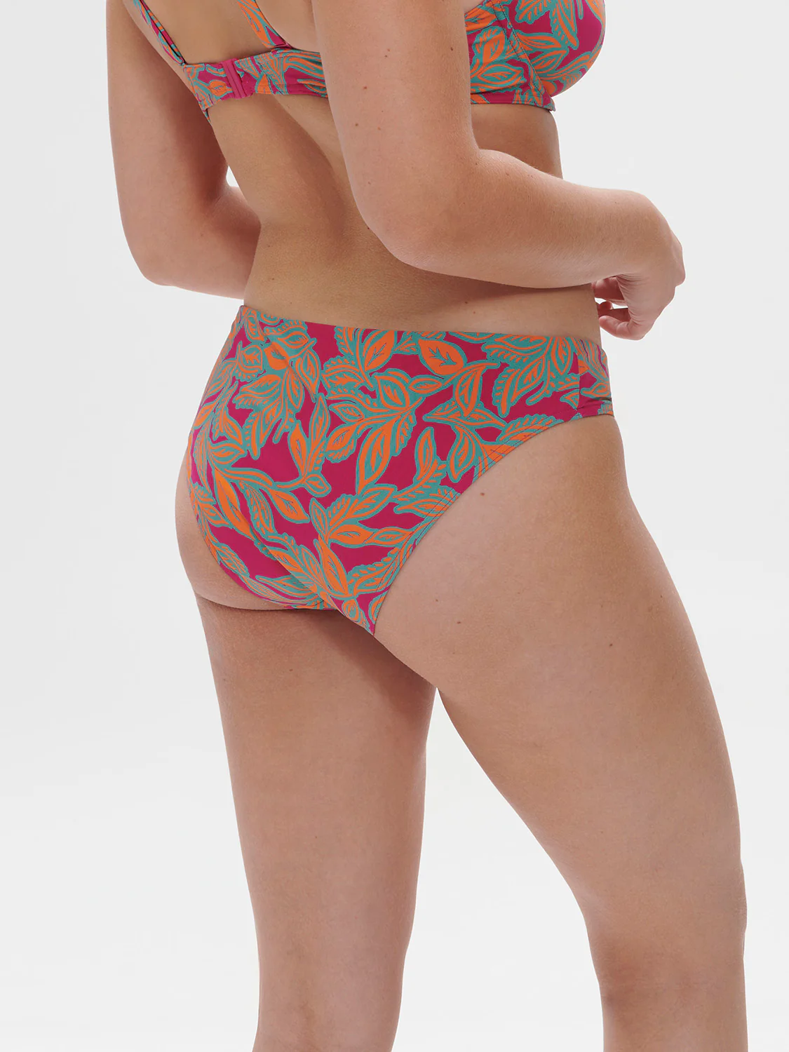 Culotte de bain - Imprimé Rose Ménara - Image 4