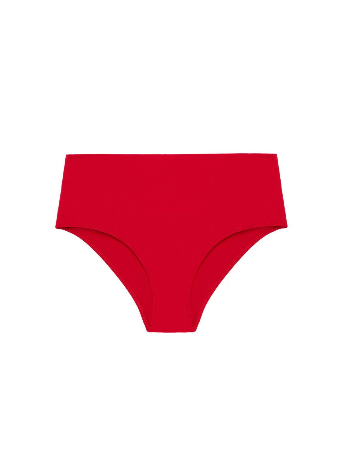 Culotte de bain taille haute - Ecarlate - Image 6