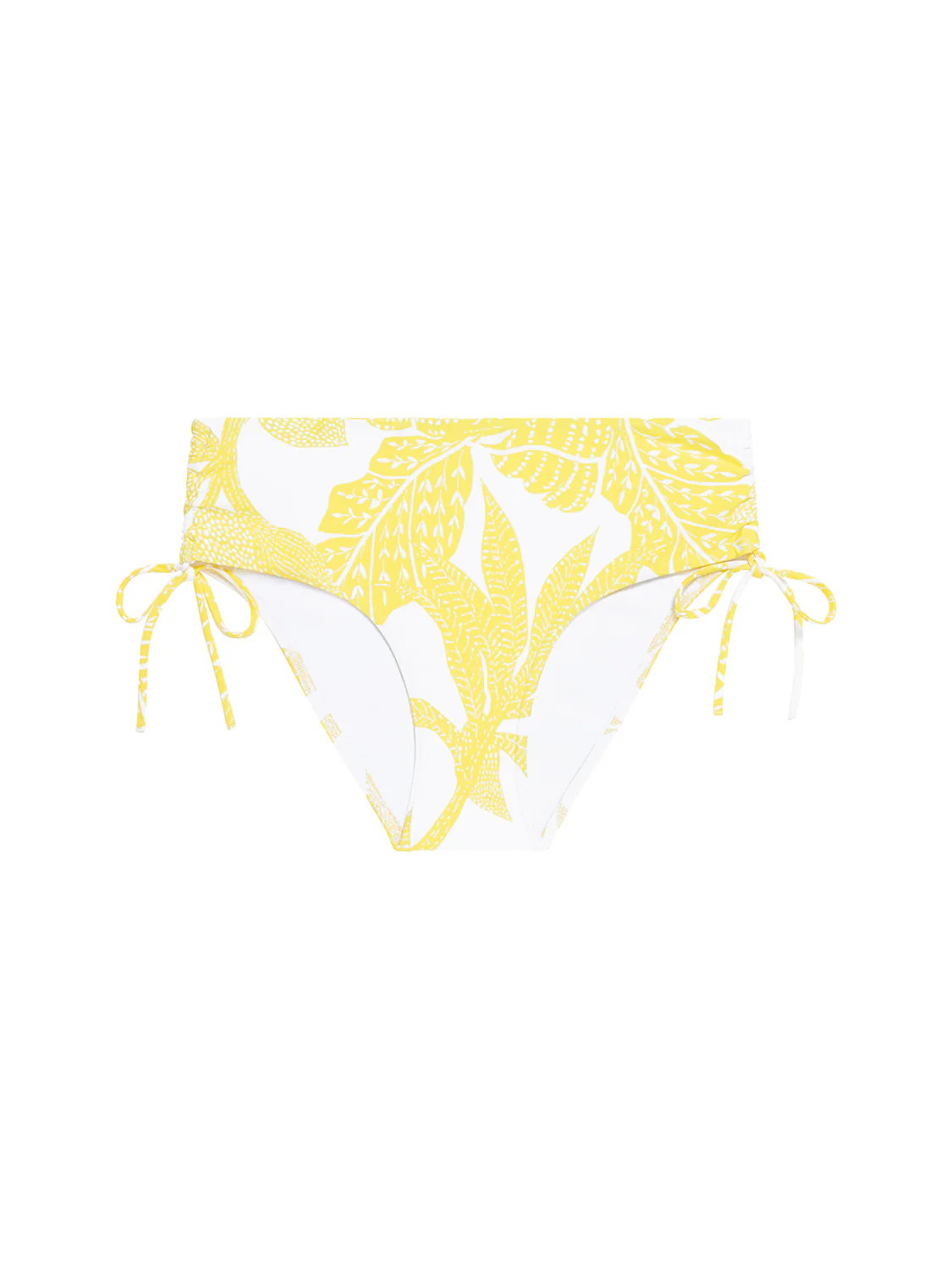 Culotte de bain taille haute - Imprimé Pluméria - Image 11