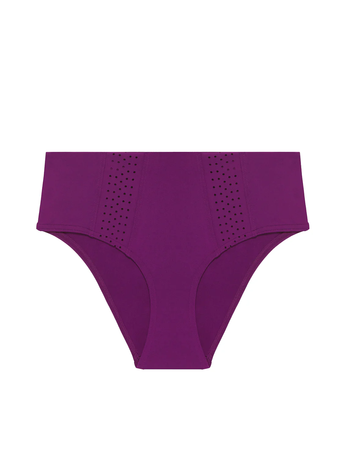Culotte de bain taille haute - Mûre - Image 5