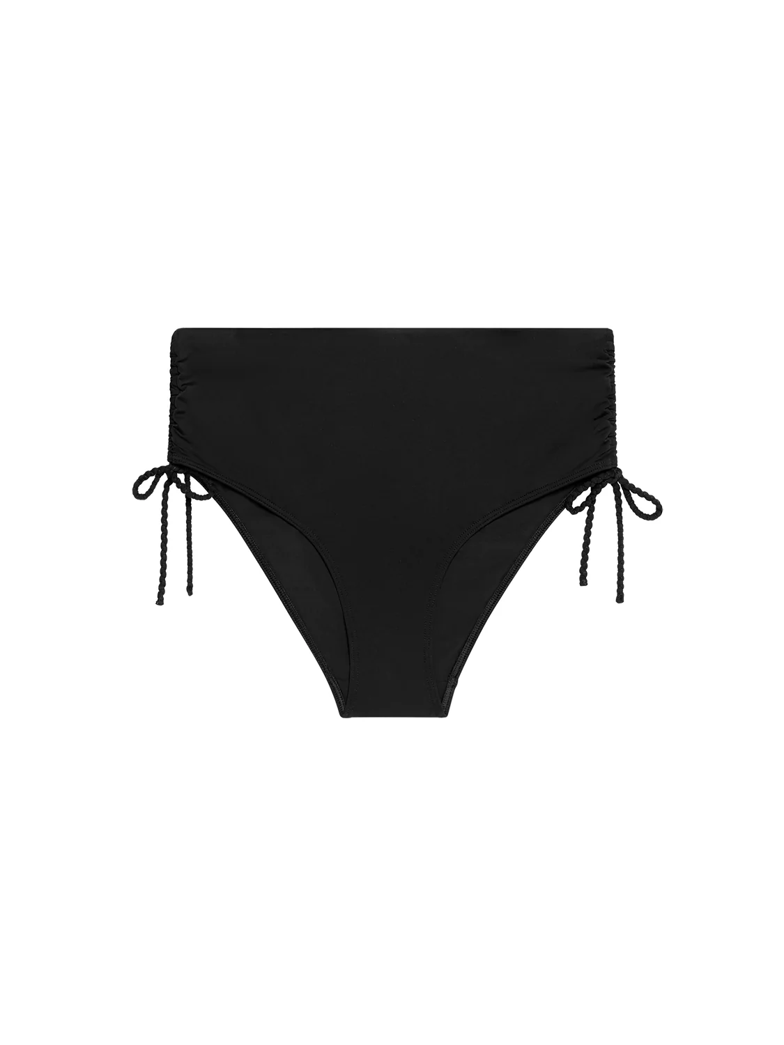 Culotte de bain taille haute - Noir - Image 12