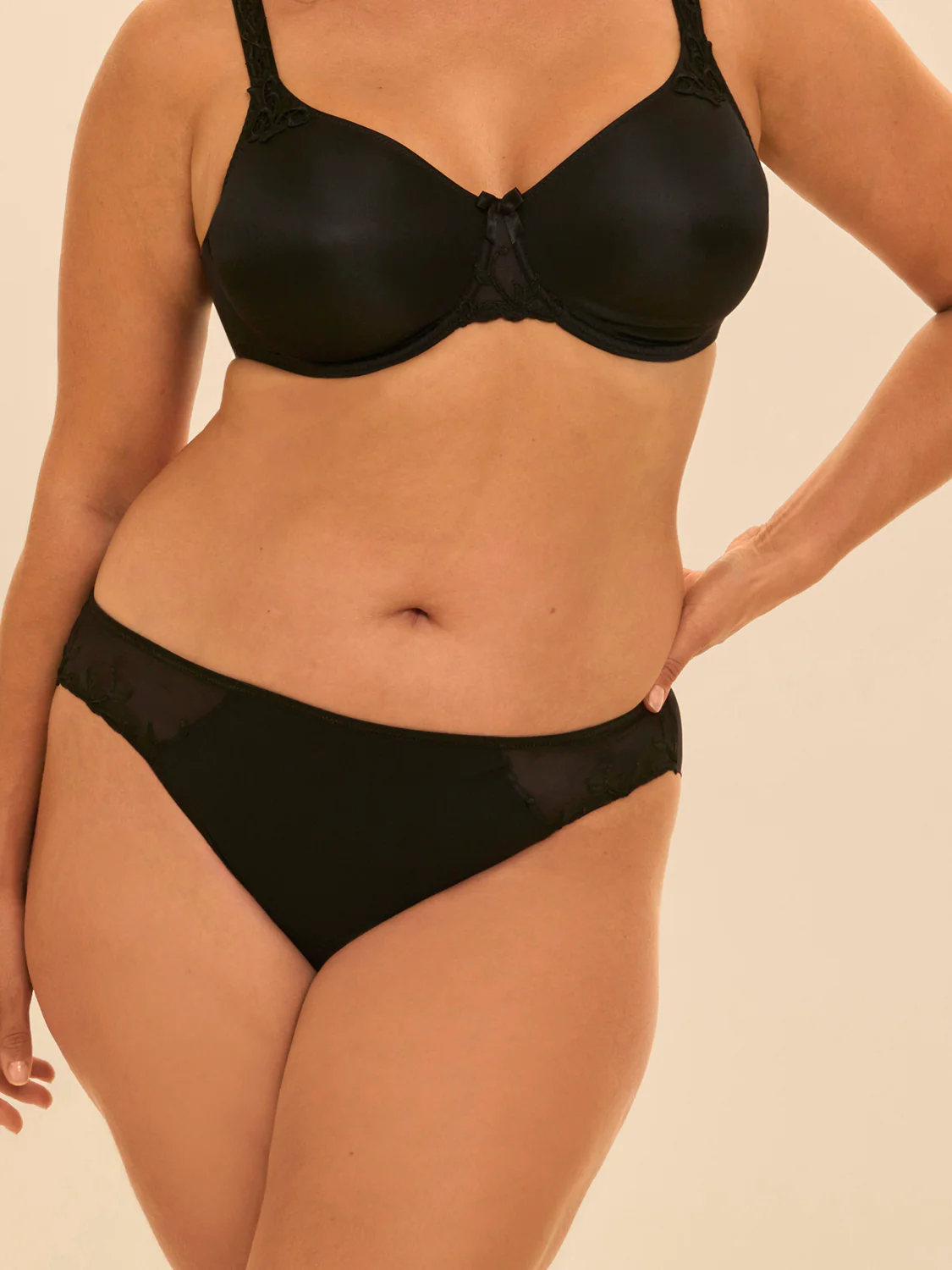 Culotte en coton - Noir - Image 4