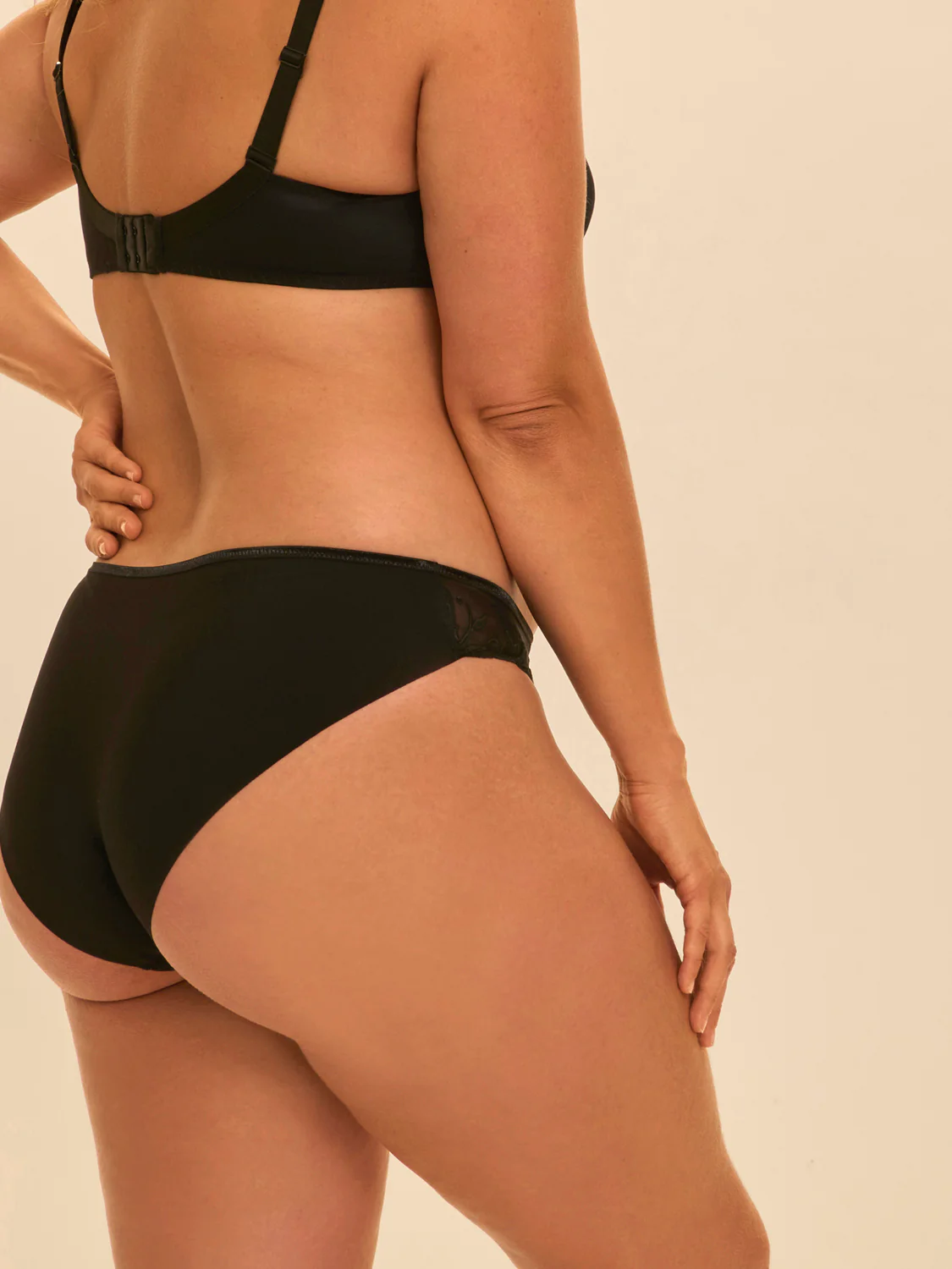 Culotte en coton - Noir - Image 5