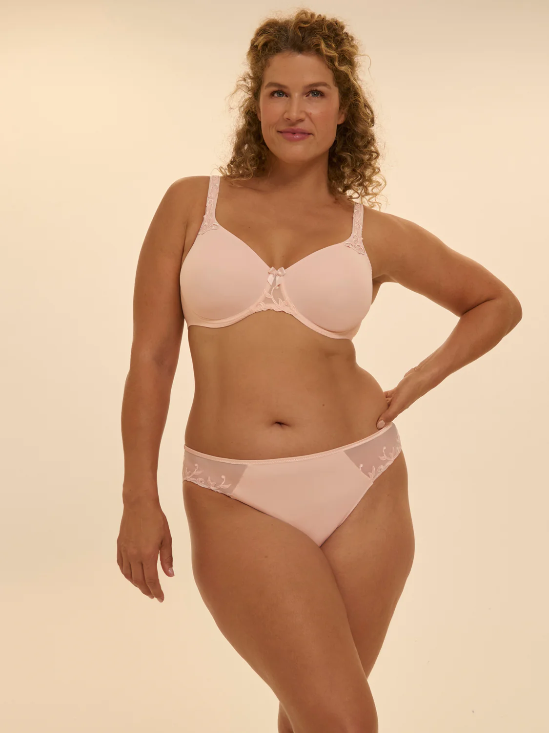 Culotte en coton - Poudre - Image 8