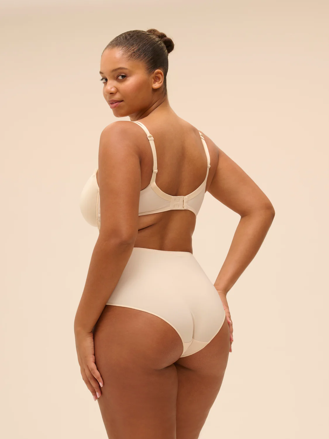 Culotte taille haute - Beige Topaze - Image 10