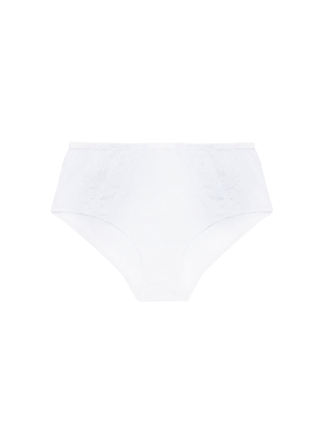 Culotte taille haute - Blanc - Image 7