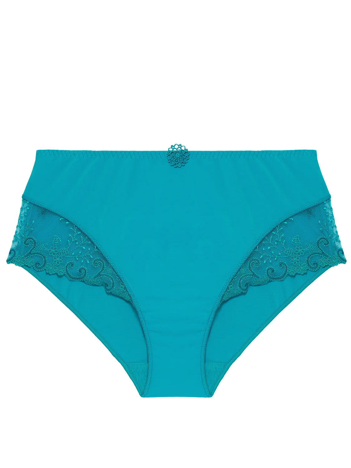Culotte taille haute - Bleu Atoll - Image 5