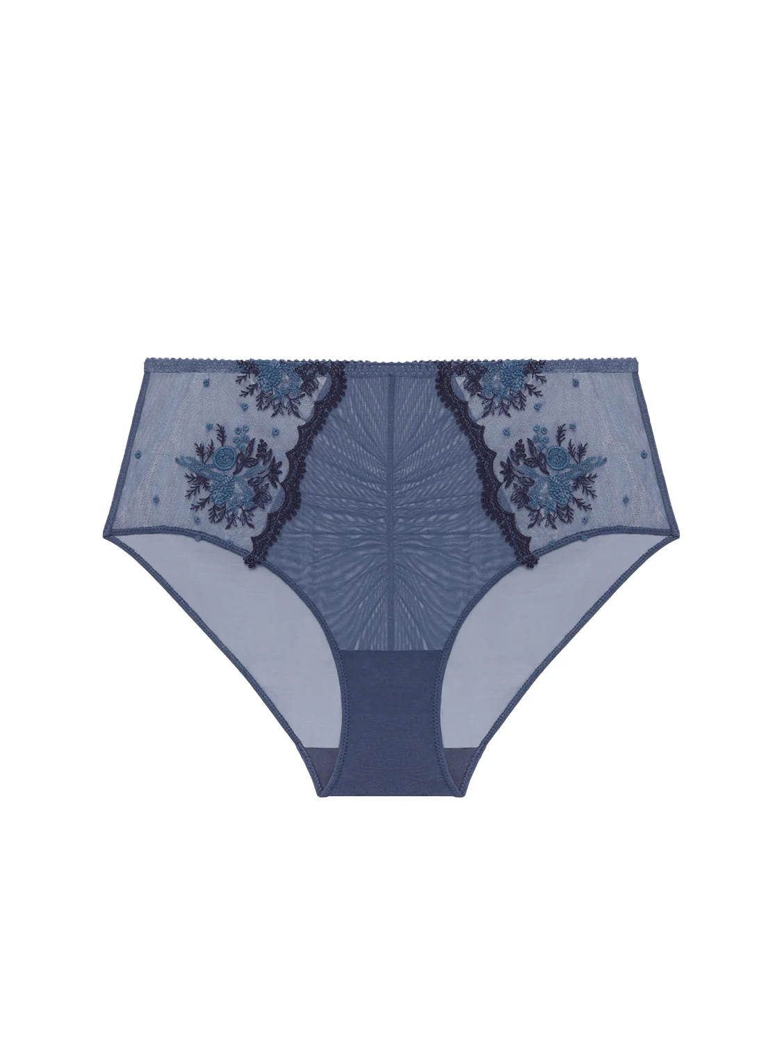Culotte taille haute - Bleu Cendre - Image 5