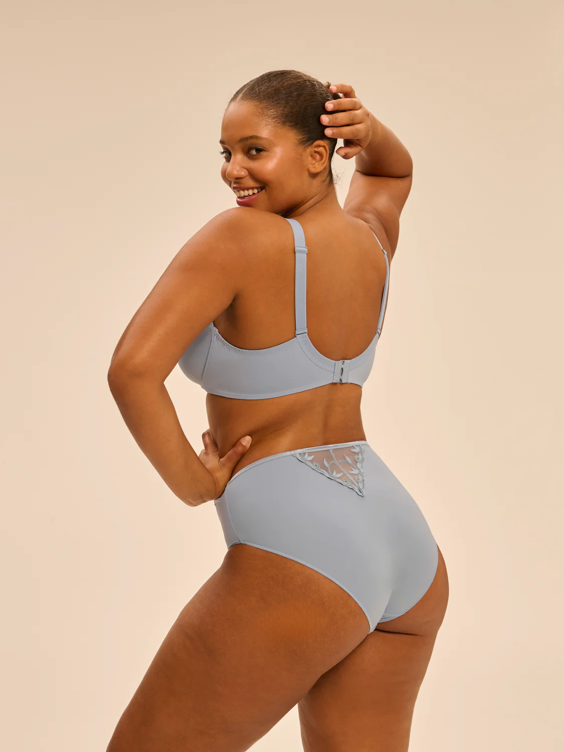 Culotte taille haute - Bleu Rêve - Image 10