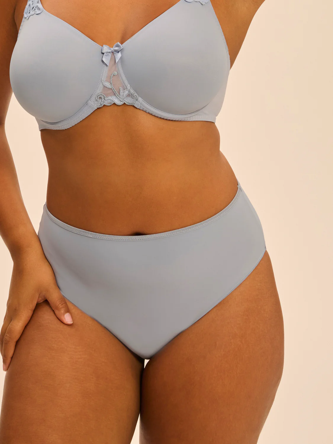Culotte taille haute - Bleu Rêve - Image 6