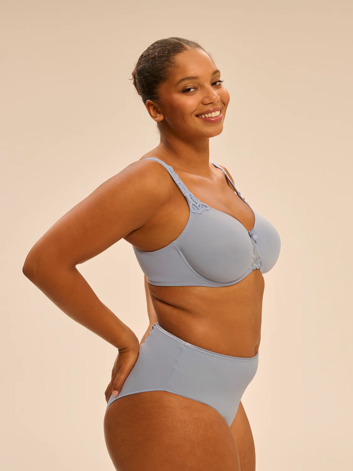 Culotte taille haute - Bleu Rêve - Image 8