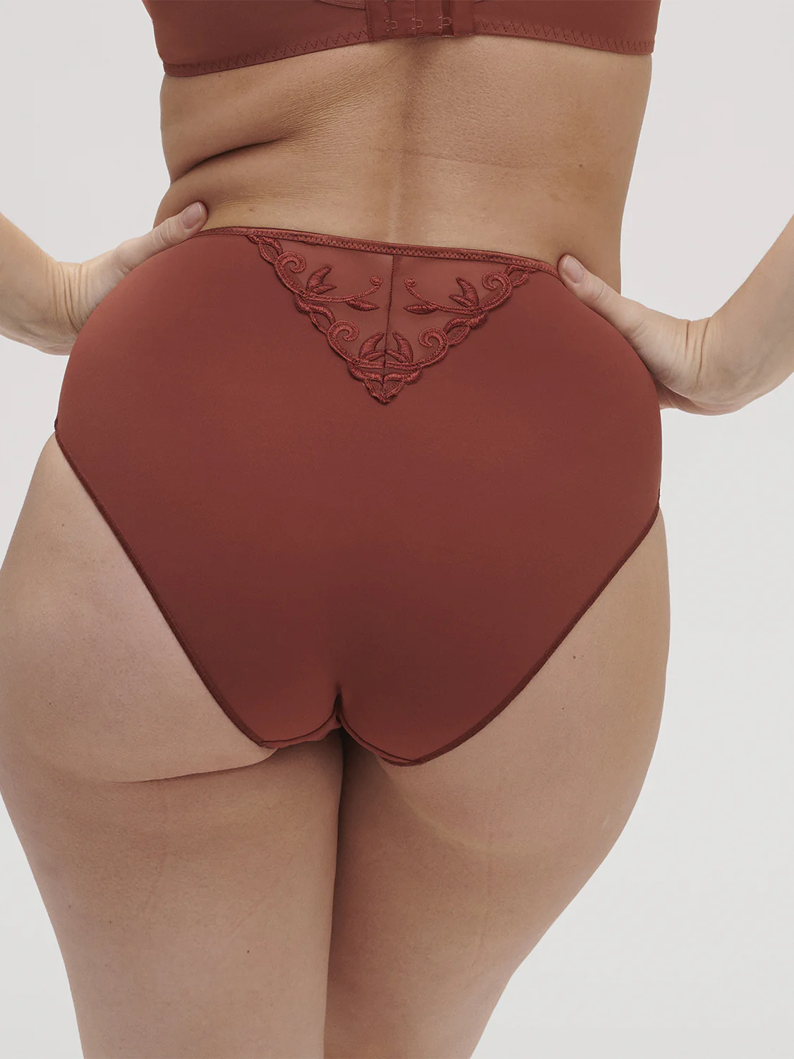 Culotte taille haute - Brun Canyon - Image 5