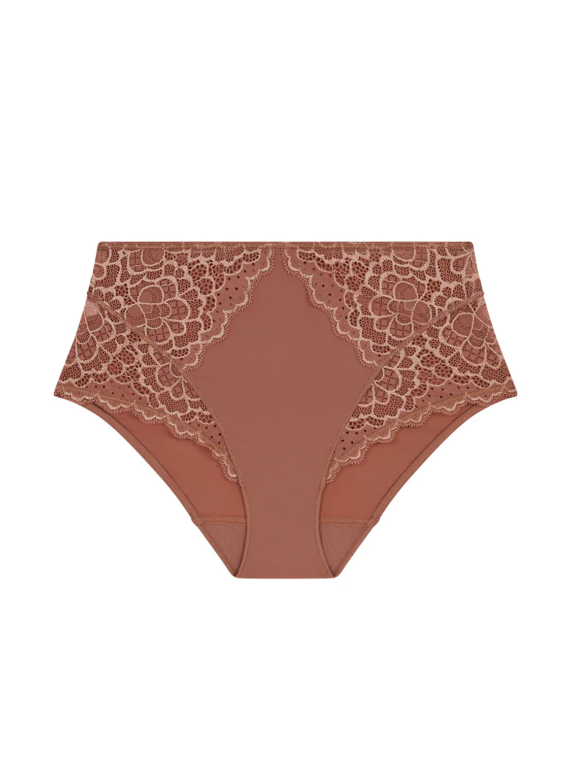 Culotte taille haute - Brun coco - Image 7
