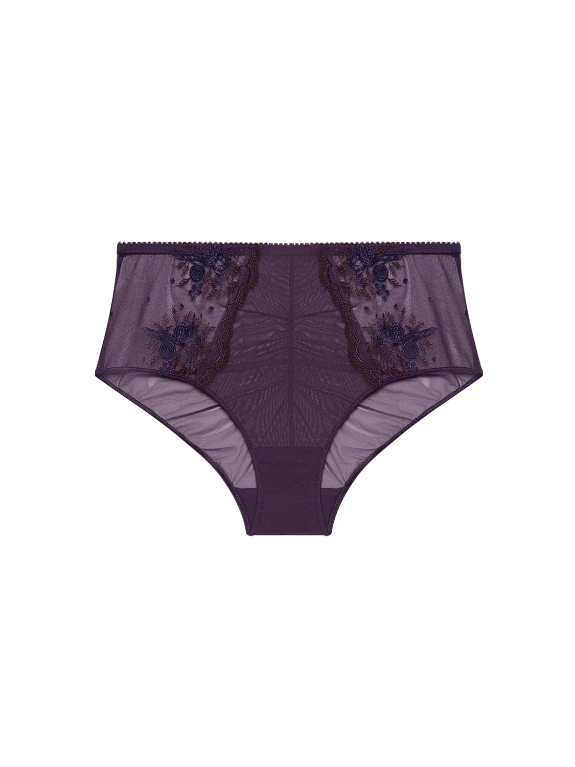 Culotte taille haute - Figue - Image 11