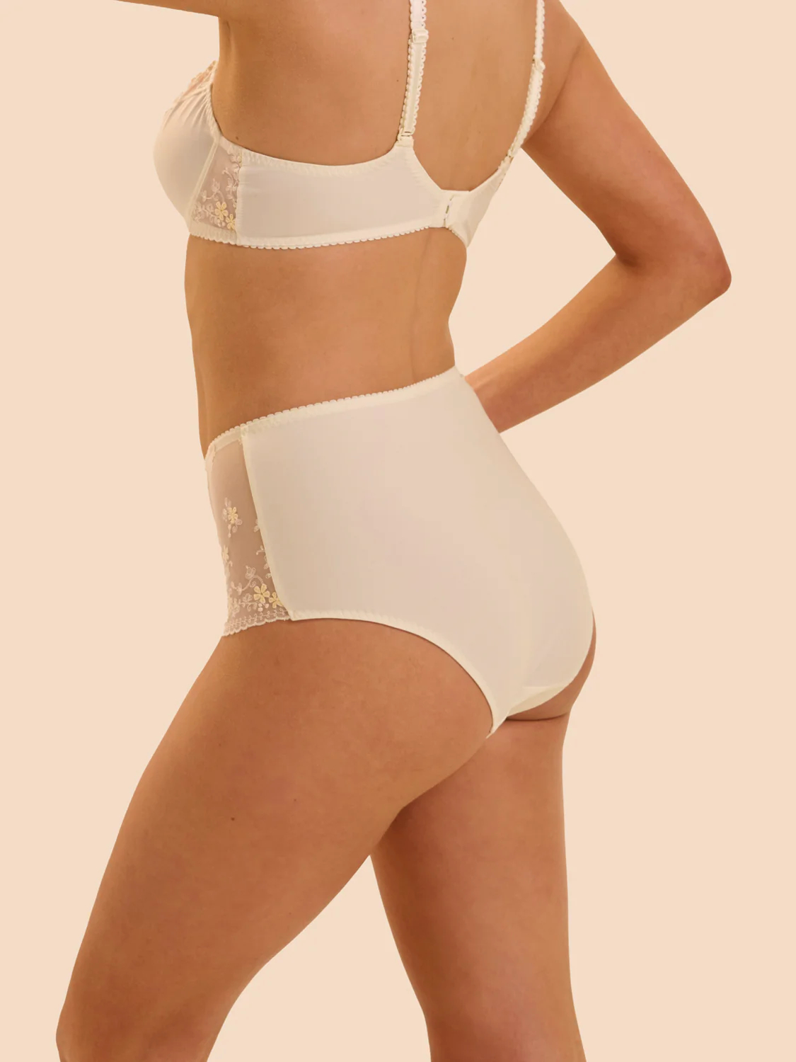 Culotte taille haute - Naturel - Image 2