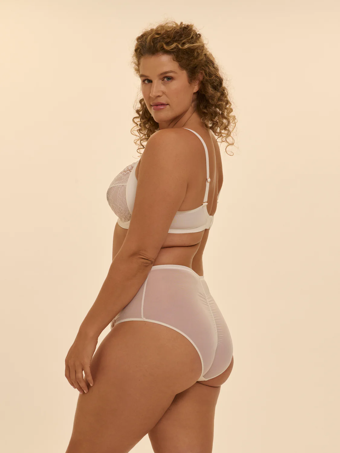 Culotte taille haute - Naturel - Image 11