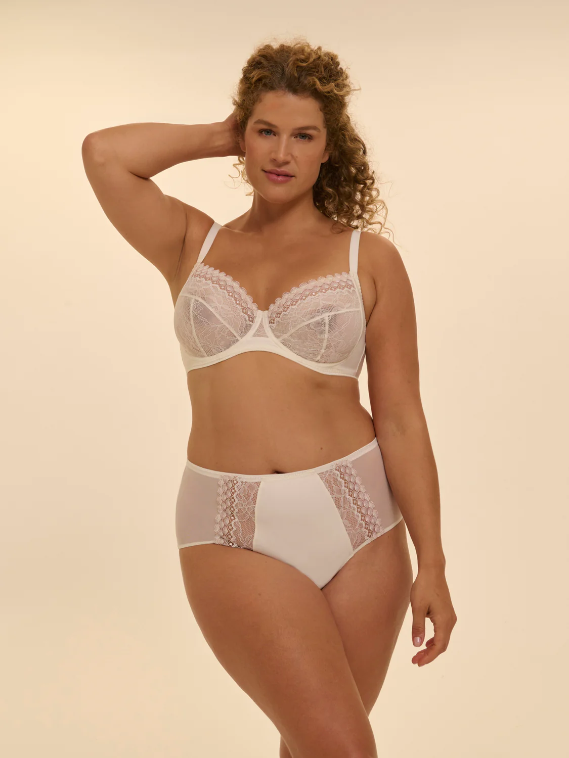 Culotte taille haute - Naturel - Image 9