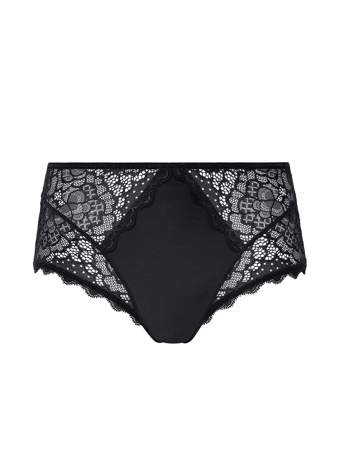 Culotte taille haute - Noir - Image 4