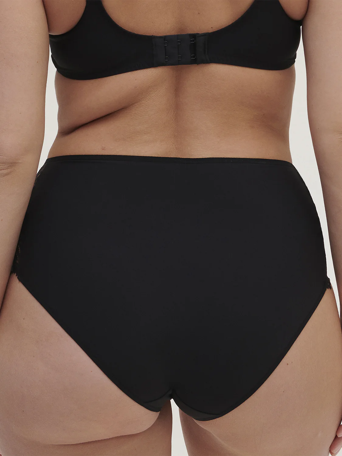 Culotte taille haute - Noir - Image 4