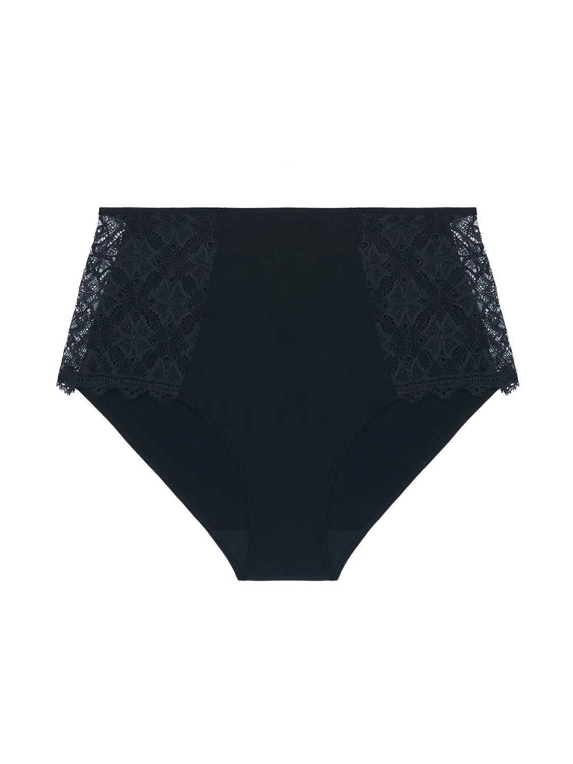 Culotte taille haute - Noir - Image 5