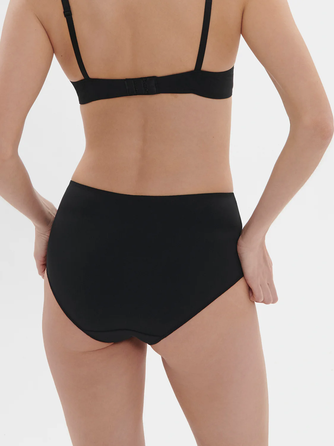 Culotte taille haute - Noir Gem - Image 2