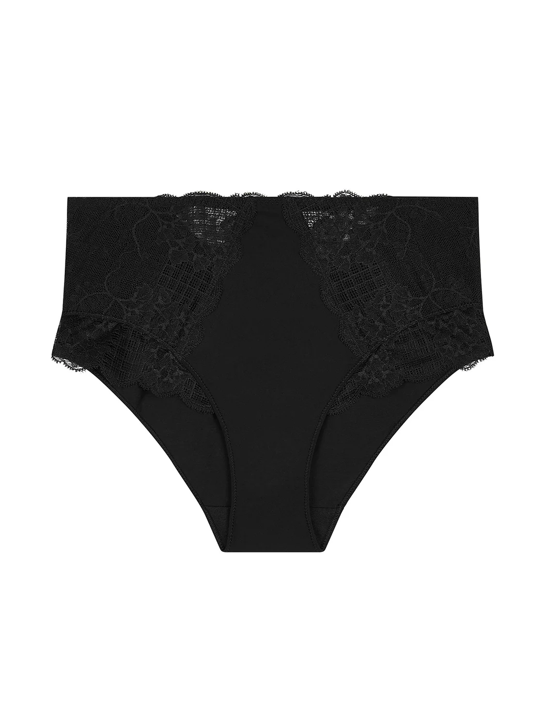 Culotte taille haute - Noir - Image 11