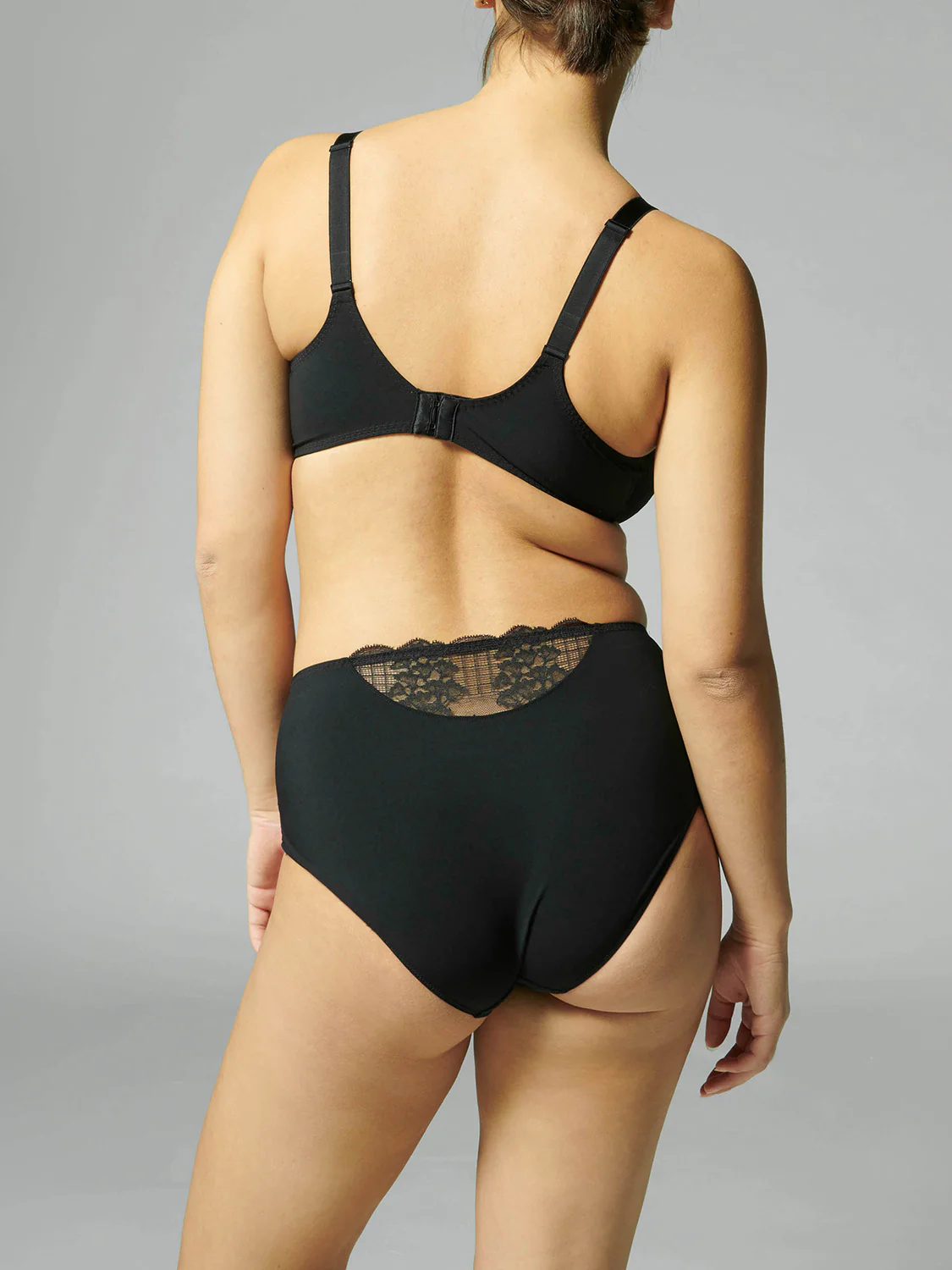 Culotte taille haute - Noir - Image 9