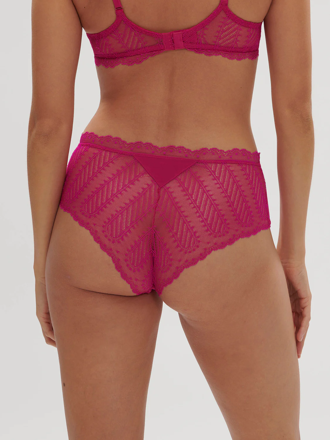 Culotte taille haute - Rose Hibiscus - Image 2