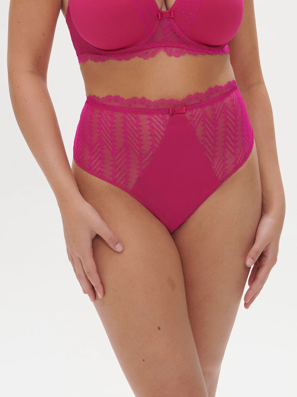 Culotte taille haute - Rose Hibiscus - Image 3