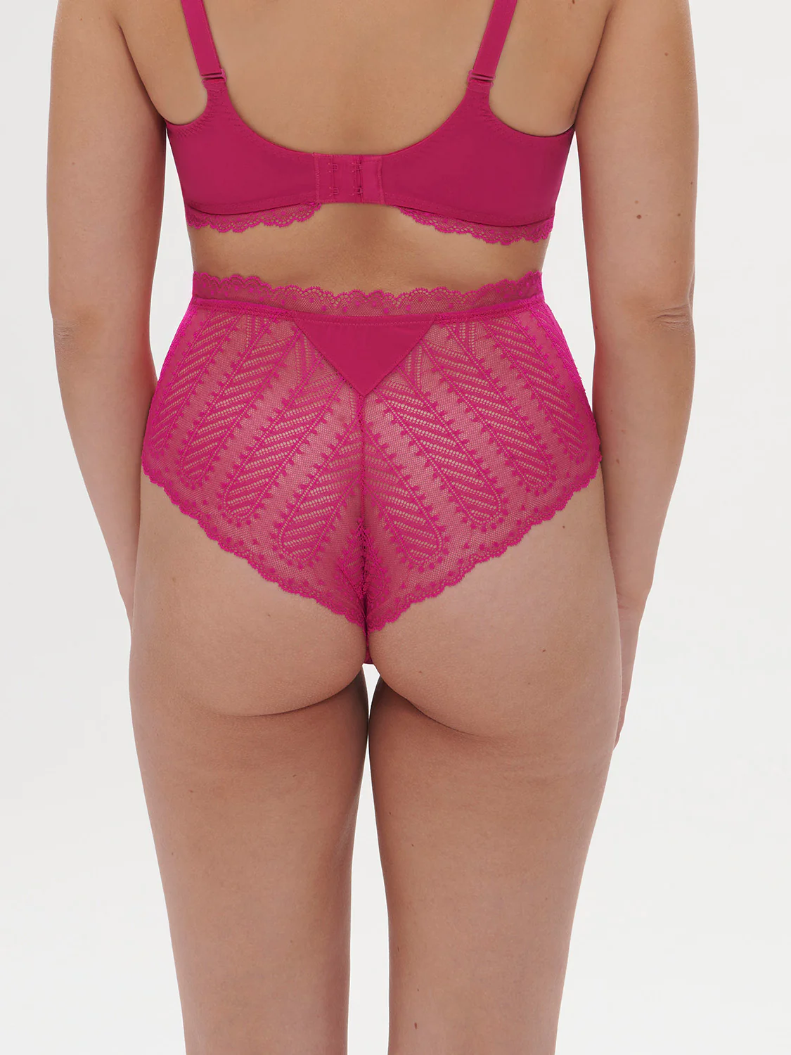 Culotte taille haute - Rose Hibiscus - Image 4