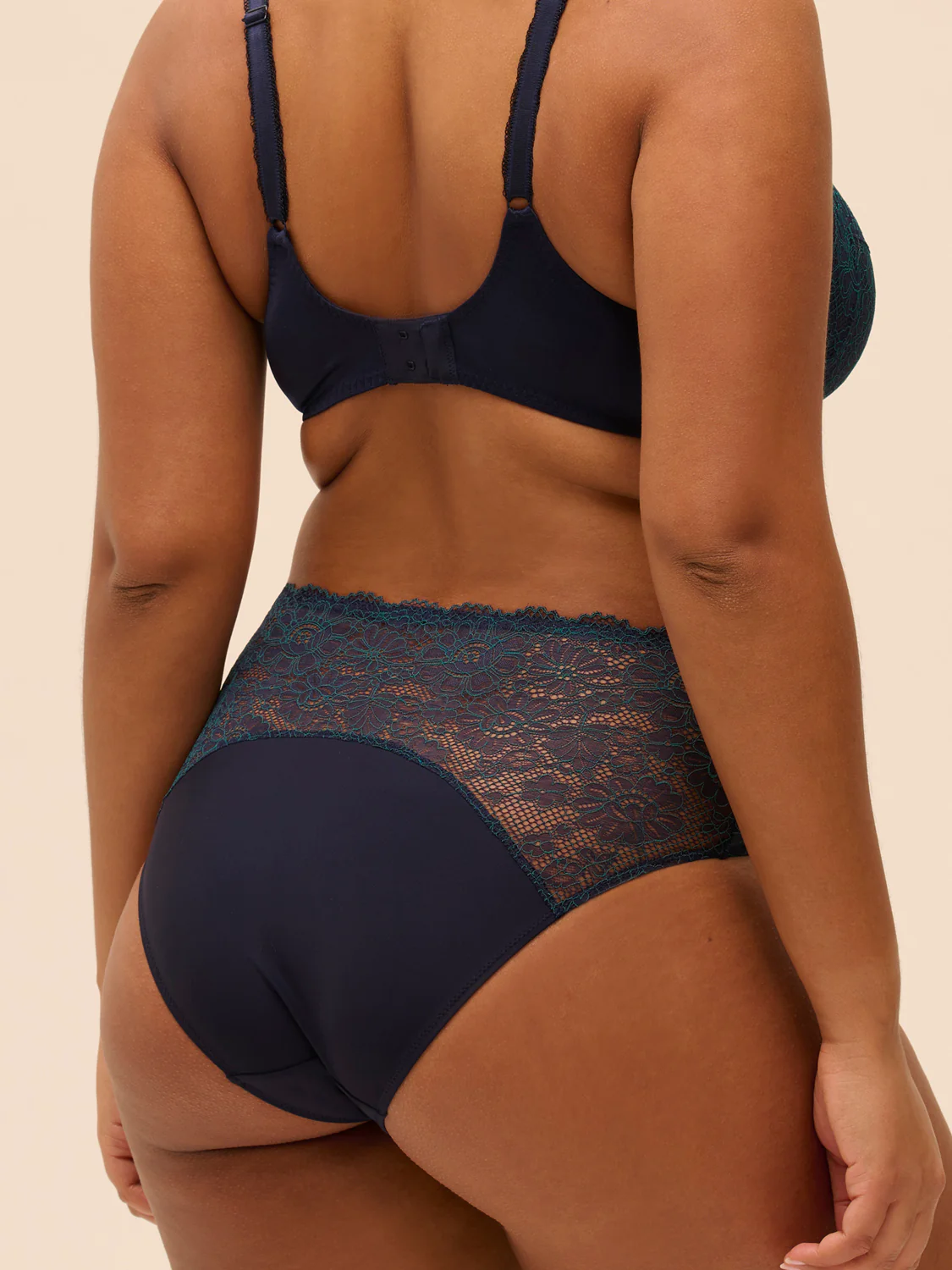 Culotte taille haute - Saphir - Image 7