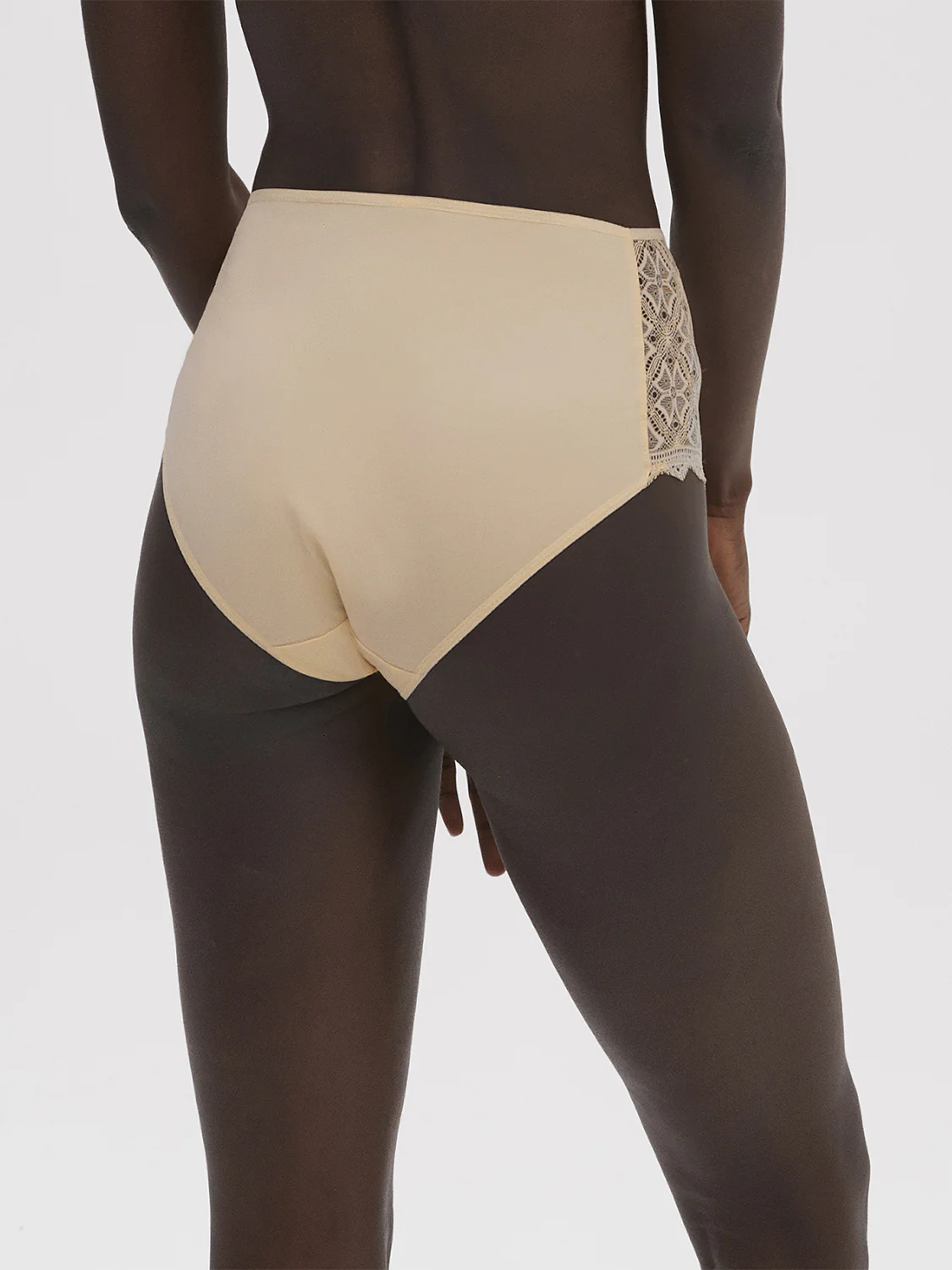 Culotte taille haute - Vanille - Image 2