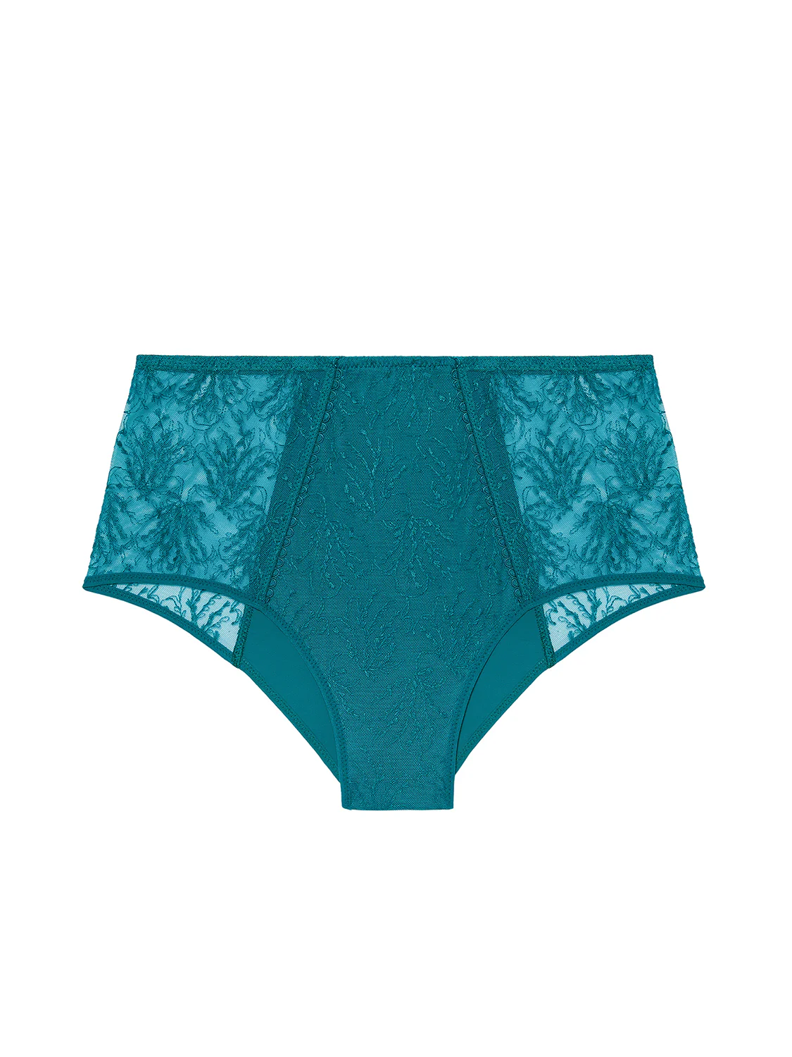 Culotte taille haute - Vert émeraude - Image 5