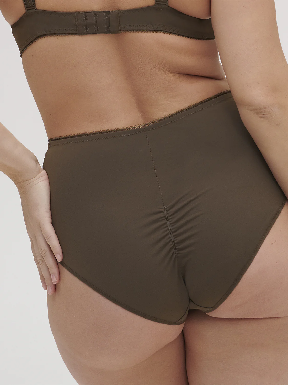 Culotte taille haute - Vert Nomade - Image 4
