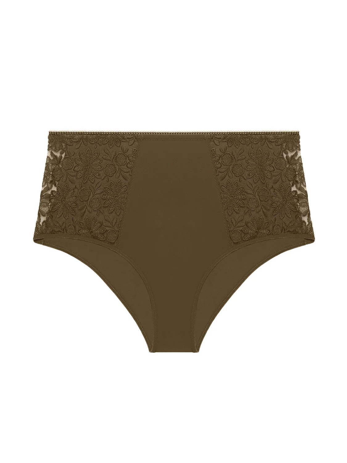 Culotte taille haute - Vert Nomade - Image 5