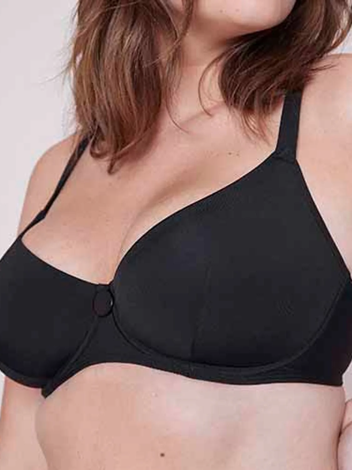Haut de maillot de bain avec armatures - Noir - Image 3