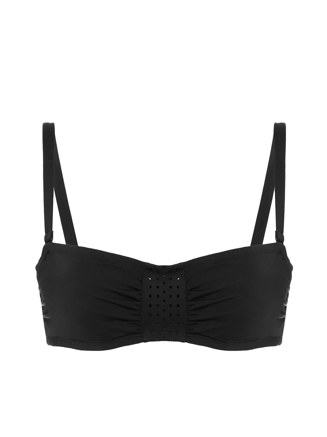 Haut de maillot de bain bandeau mousse avec armatures - Noir - Image 5