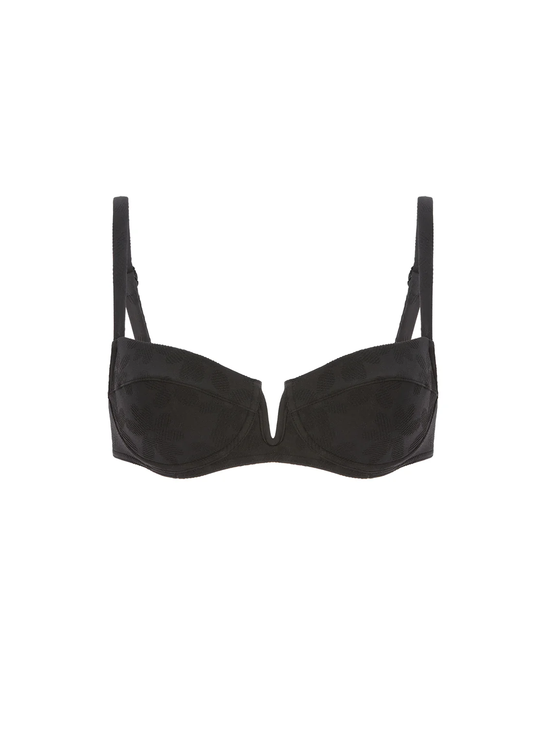 Haut de maillot de bain corbeille - Noir - Image 7