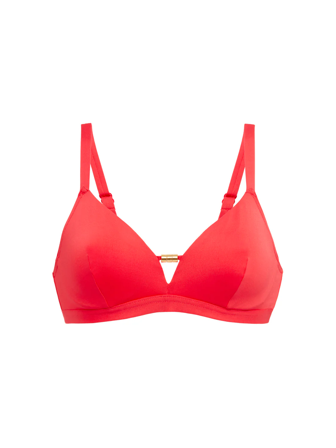 Haut de maillot de bain triangle avec armatures cachées - Flamingo - Image 10