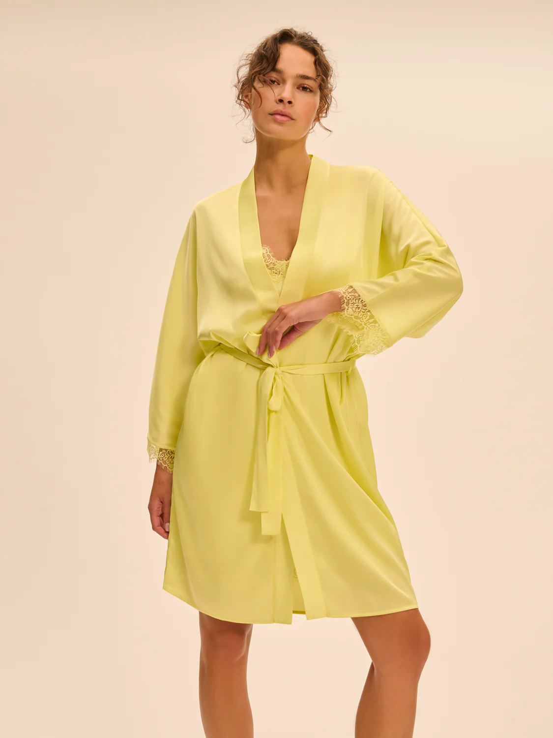 Kimono - Jaune d'été - Image 3