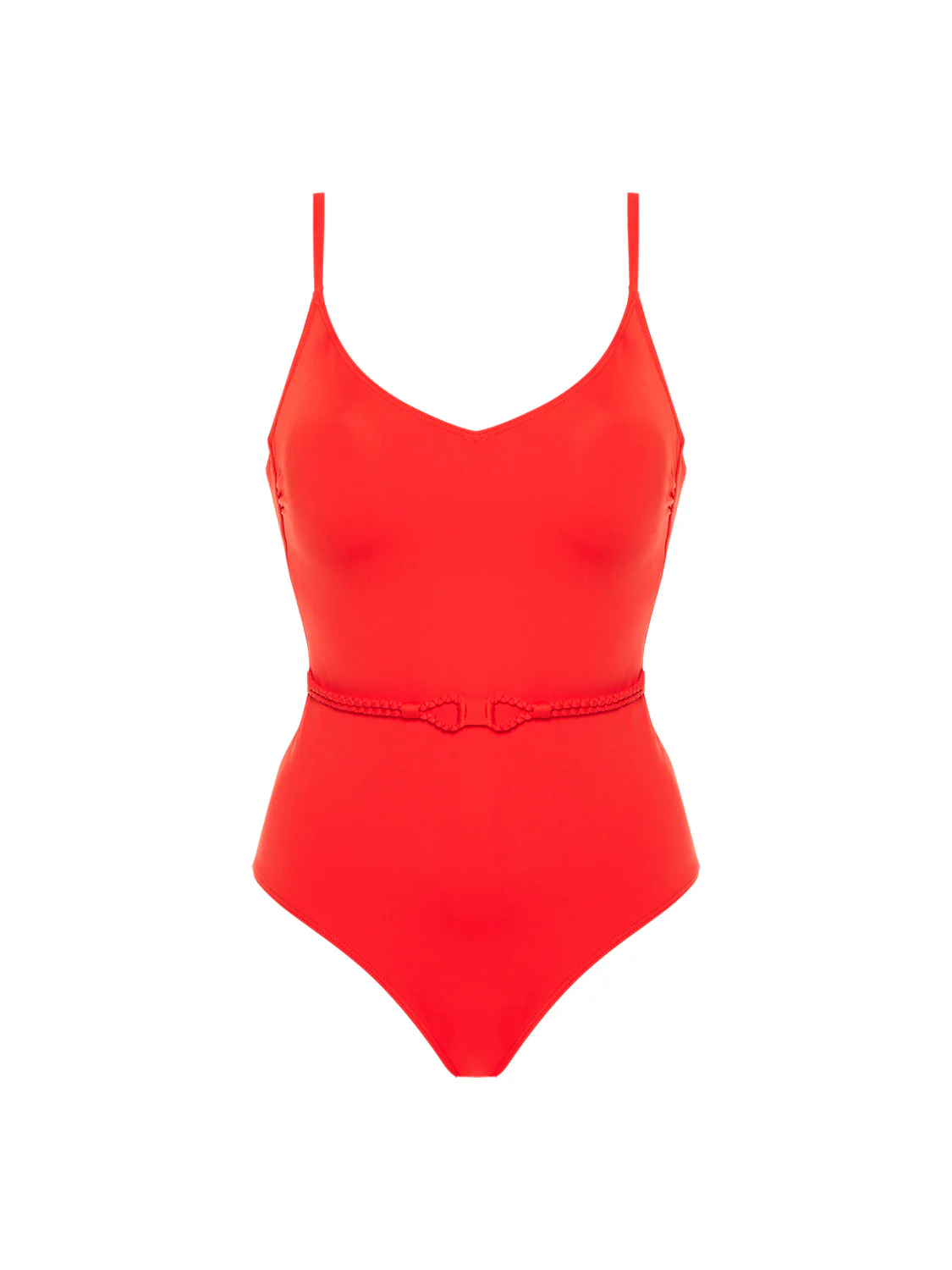Maillot de bain 1 pièce bonnet mousse sans armature - Orange Grenadier - Image 7