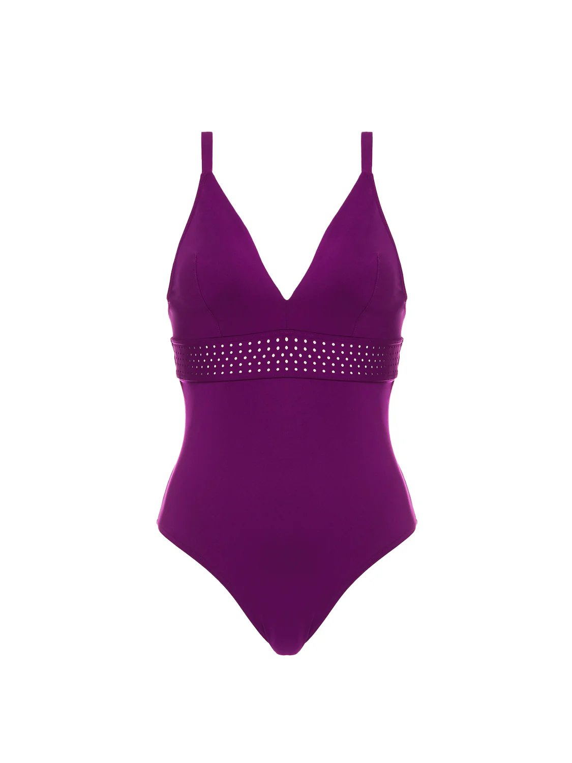 Maillot de bain 1 pièce de bain avec armatures cachées - Mûre - Image 5